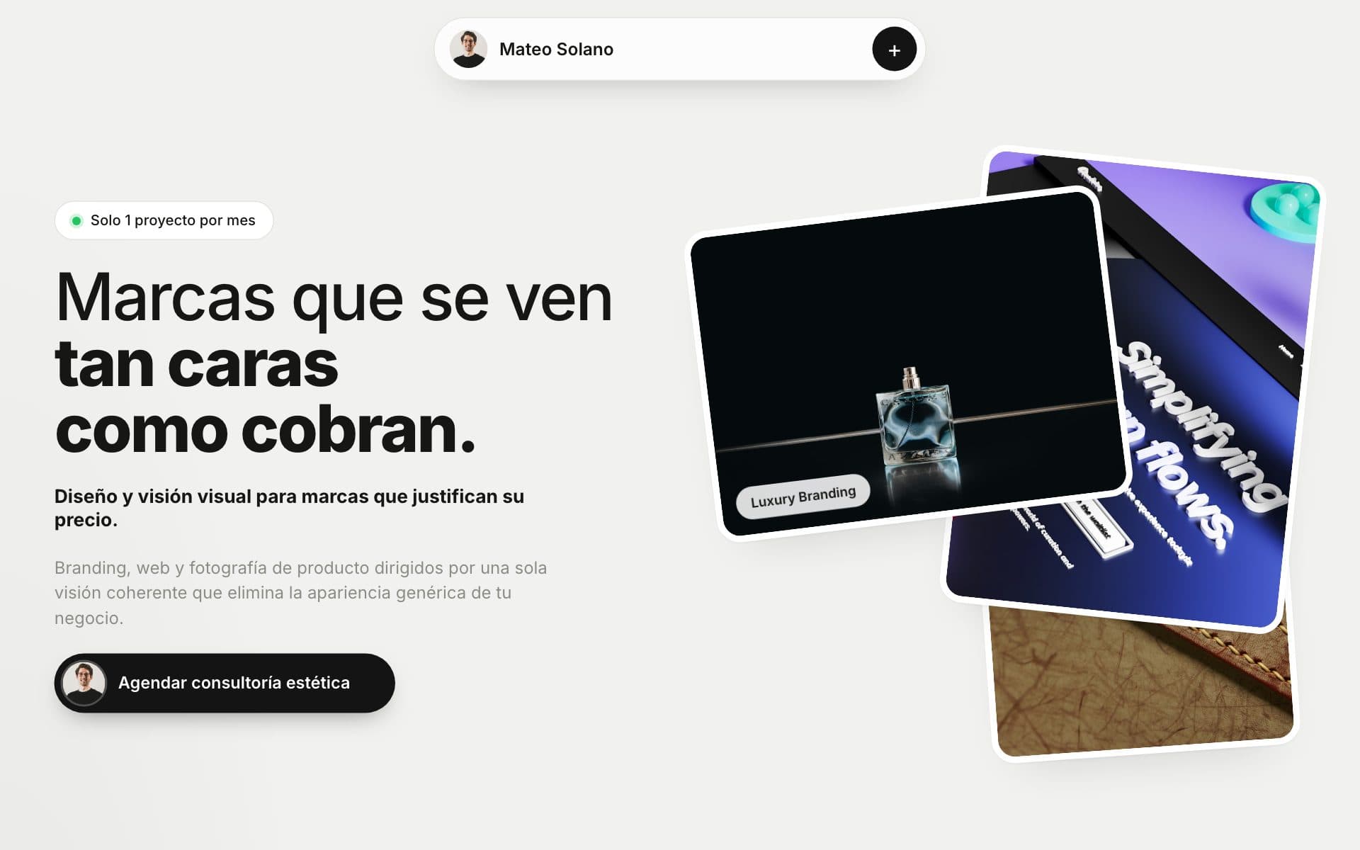 Embudo «Portafolio creativo» generado con Growflows