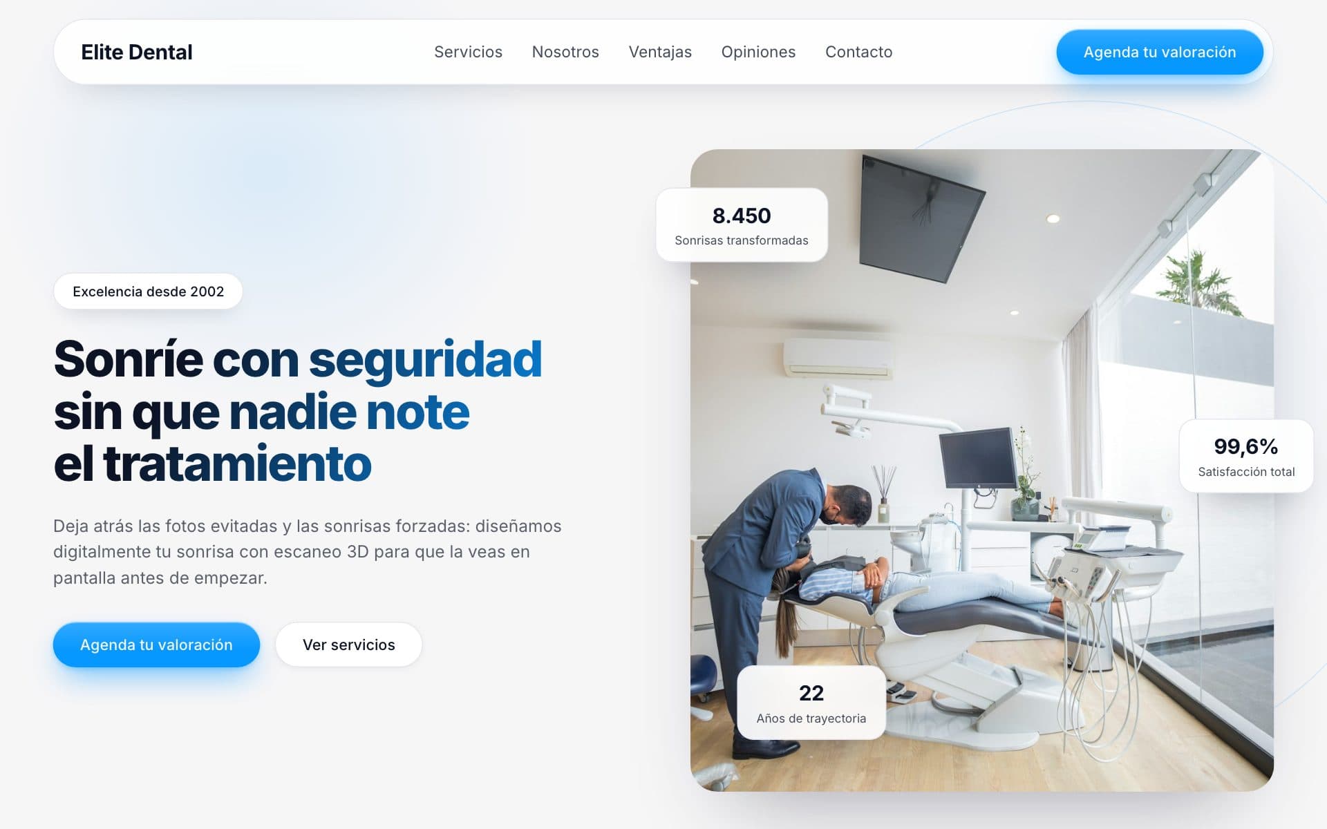 Embudo «Clínica dental» generado con Growflows