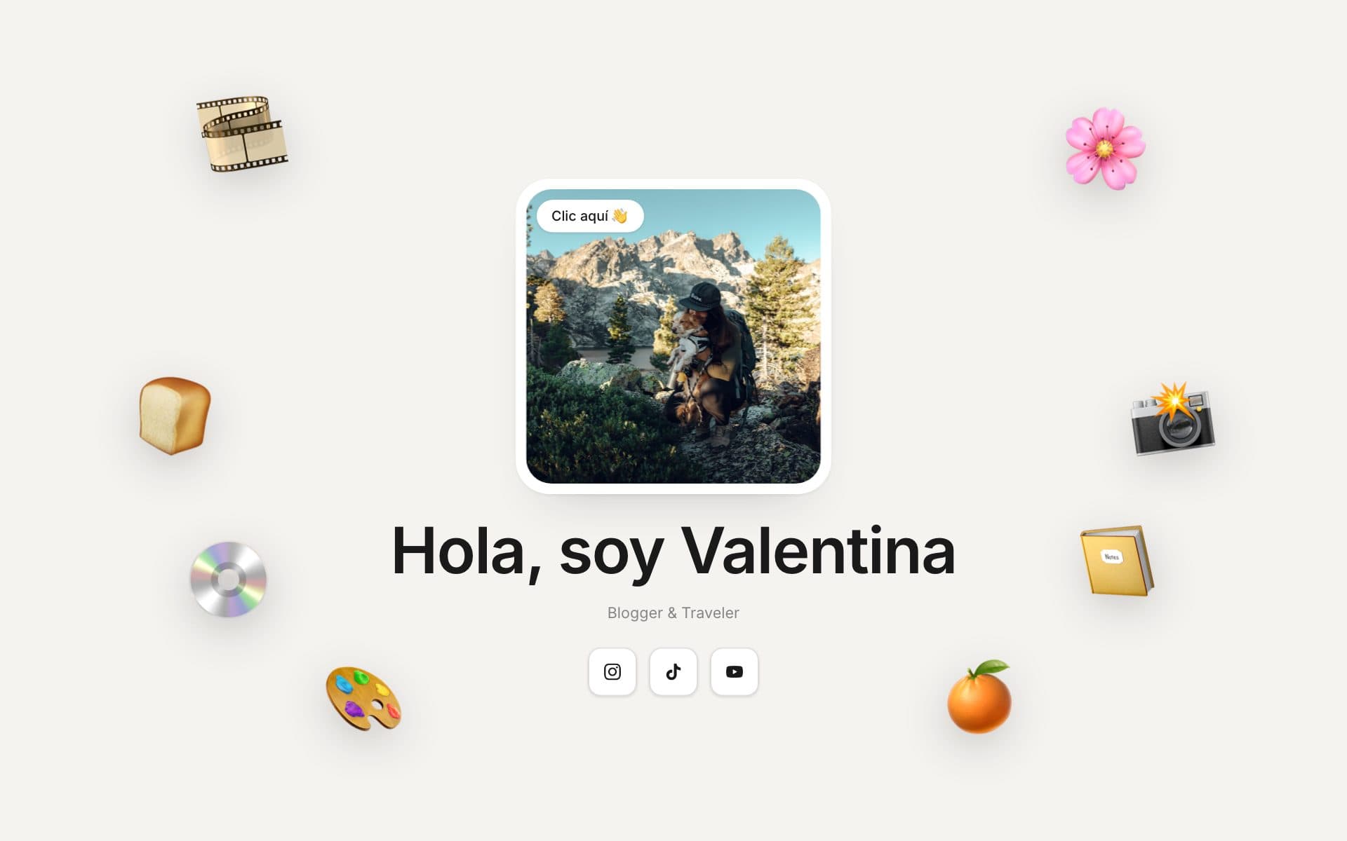 Embudo «Blog personal» generado con Growflows