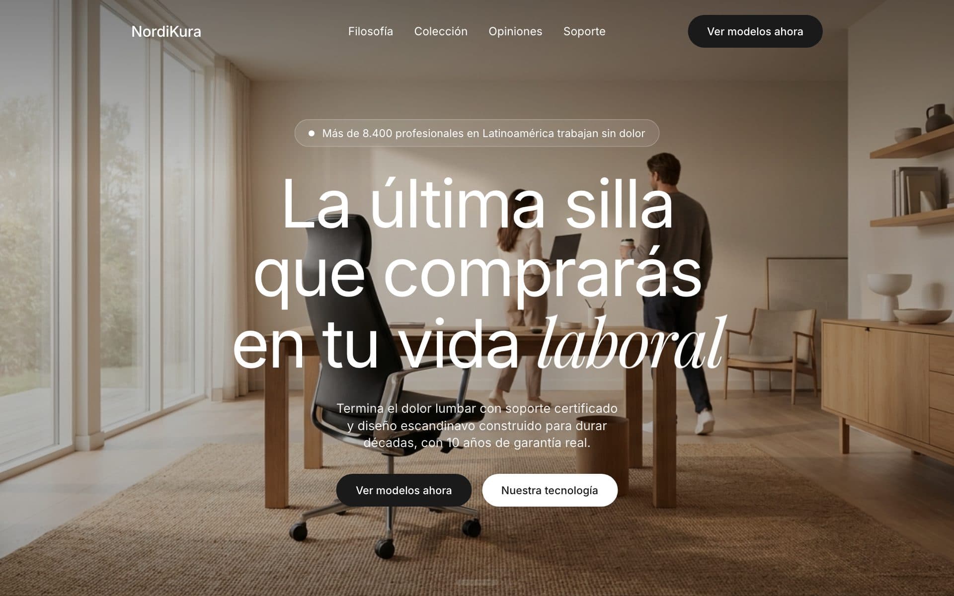 Embudo «Vitrina de producto» generado con Growflows